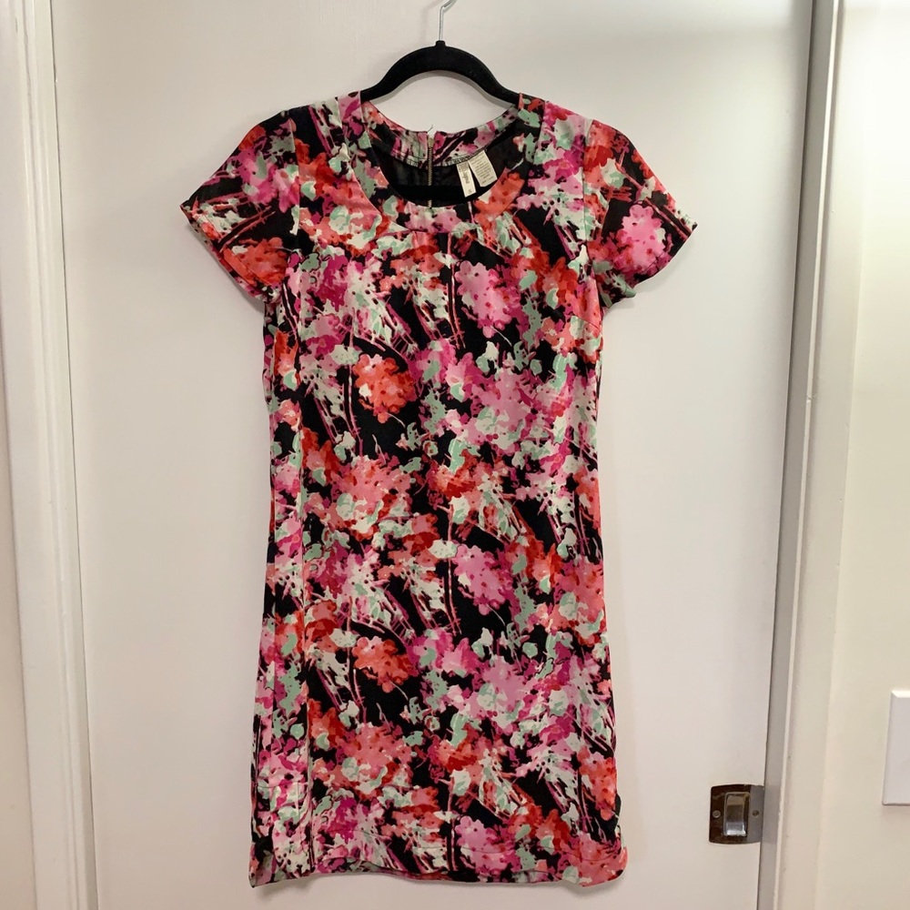 Cocktail Floral Dress Small